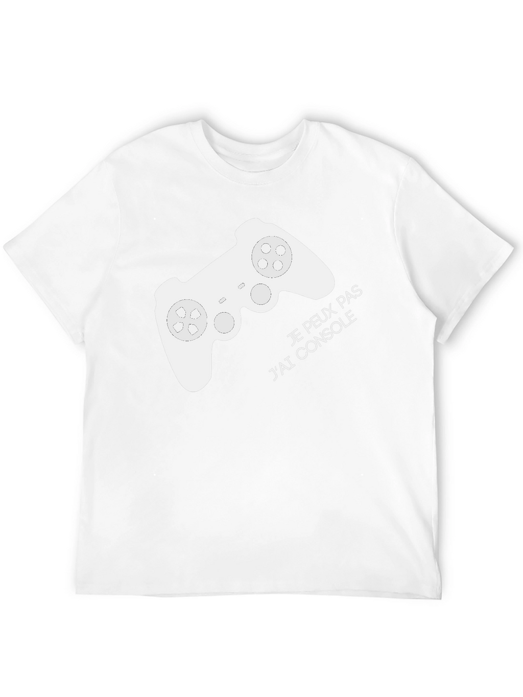Funny Gamer T-Shirt - Je Peux Pas Jai Console
