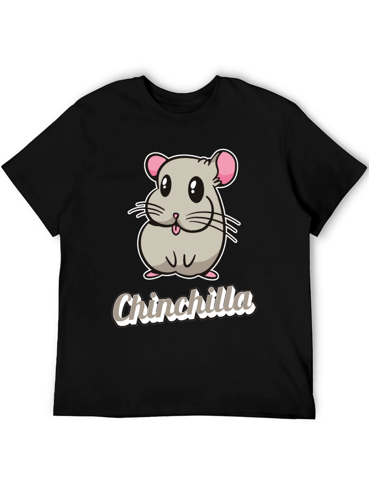 Cute Chinchilla Graphic T-Shirt - Soft Cotton Tee