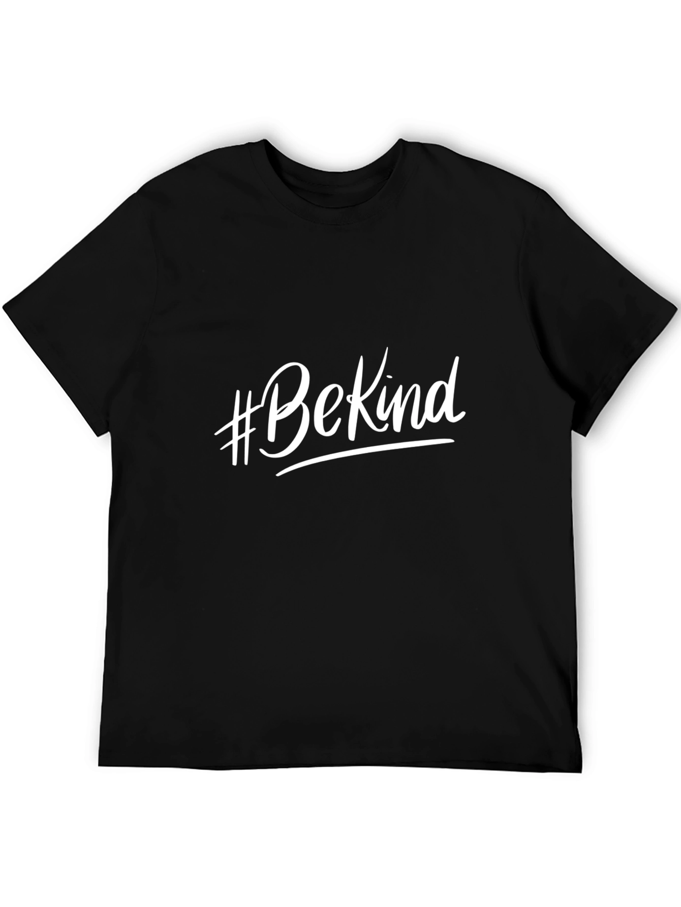 #BeKind Graphic Tee - Stylish & Comfortable Black T-Shirt