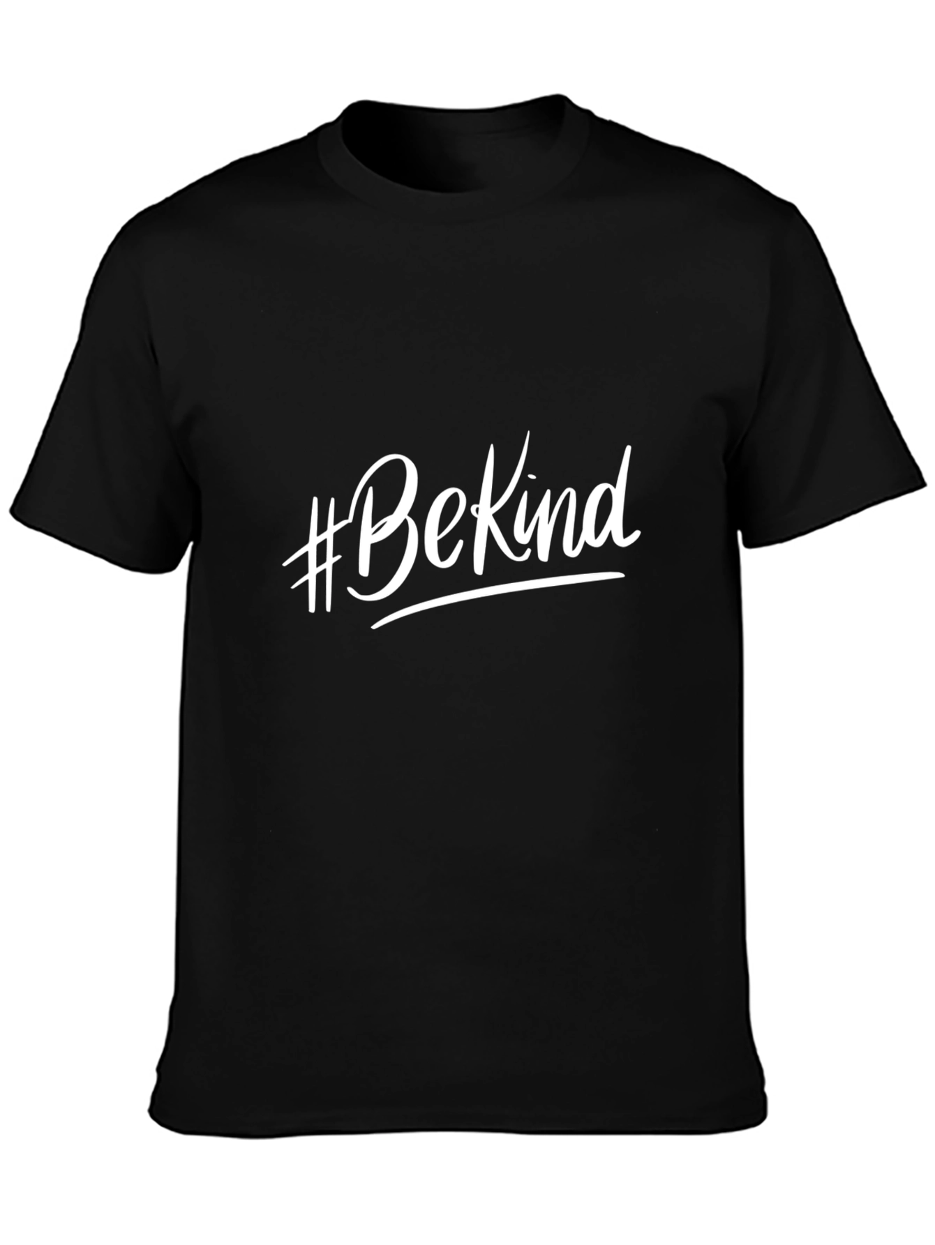 #BeKind Graphic Tee - Stylish & Comfortable Black T-Shirt
