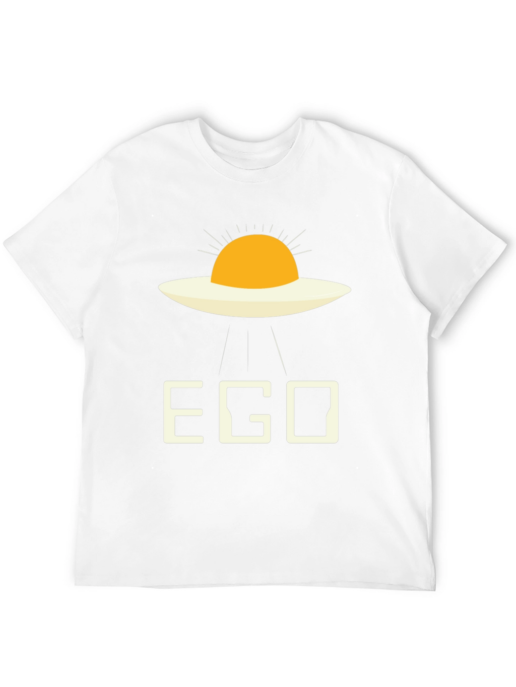 EGO Alien Fried Egg Black T-Shirt
