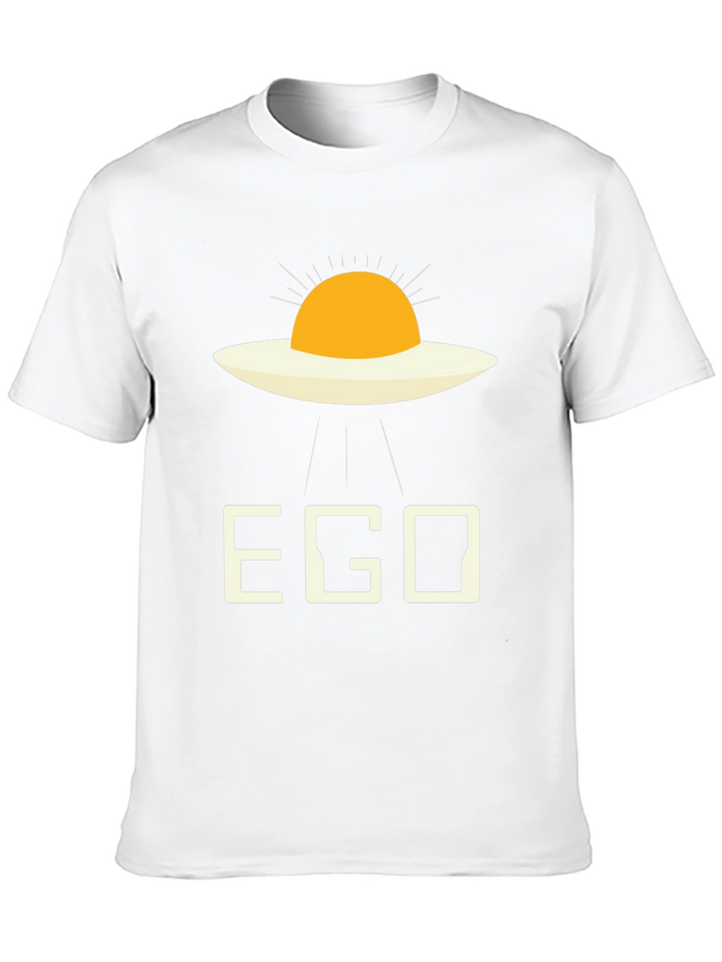 EGO Alien Fried Egg Black T-Shirt