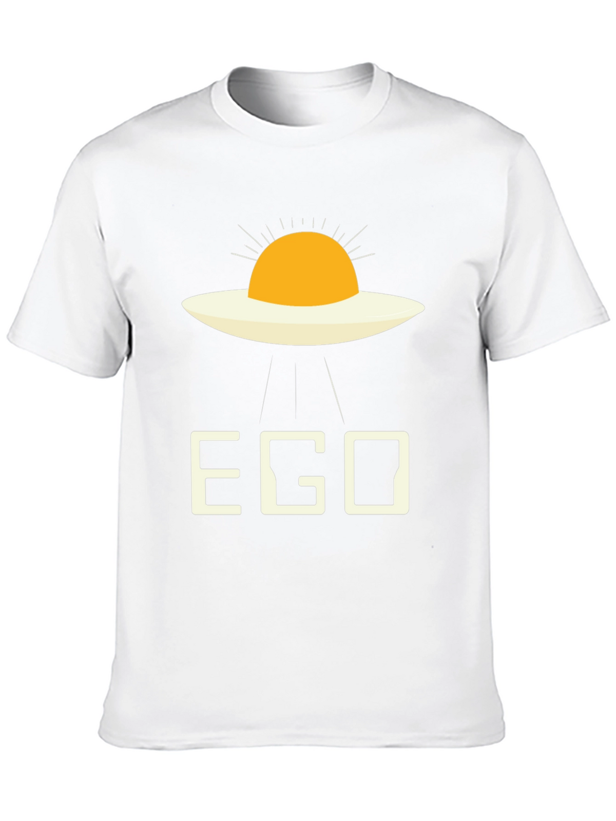 EGO Alien Fried Egg Black T-Shirt