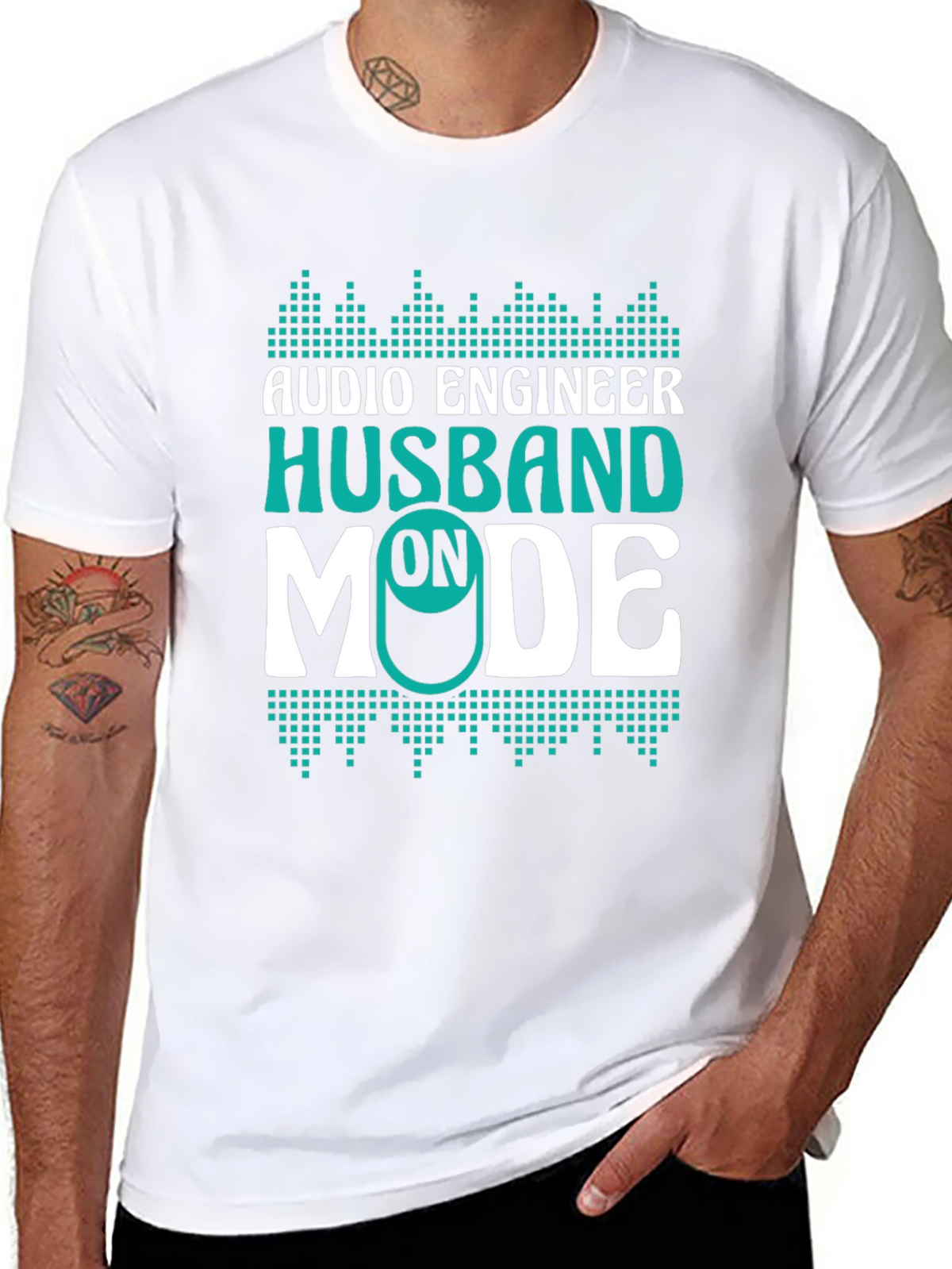 Audio Engineer Husband T-Shirt