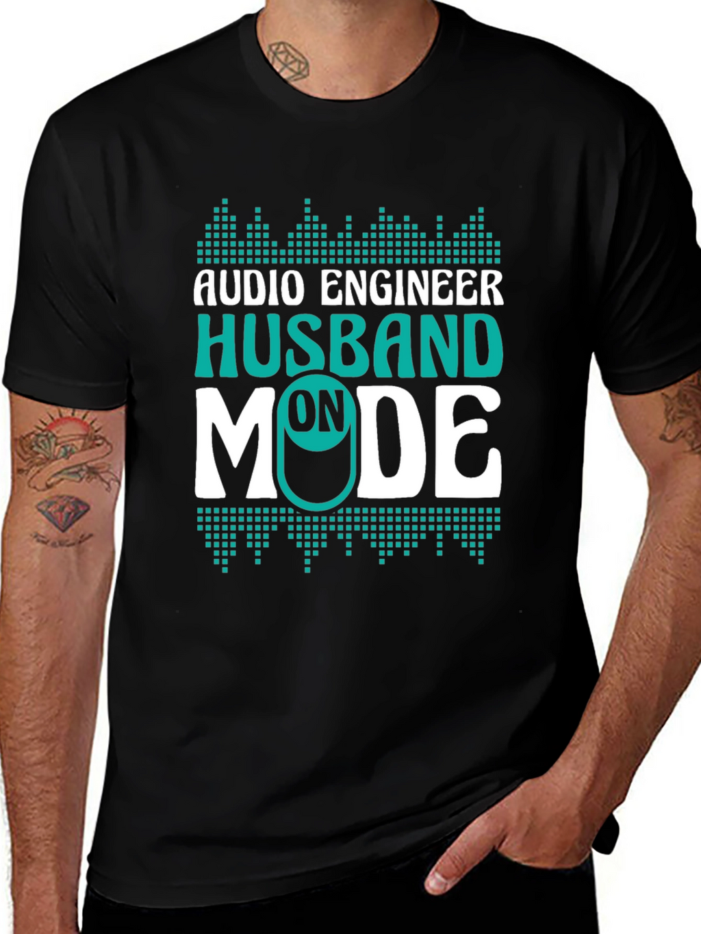 Audio Engineer Husband T-Shirt