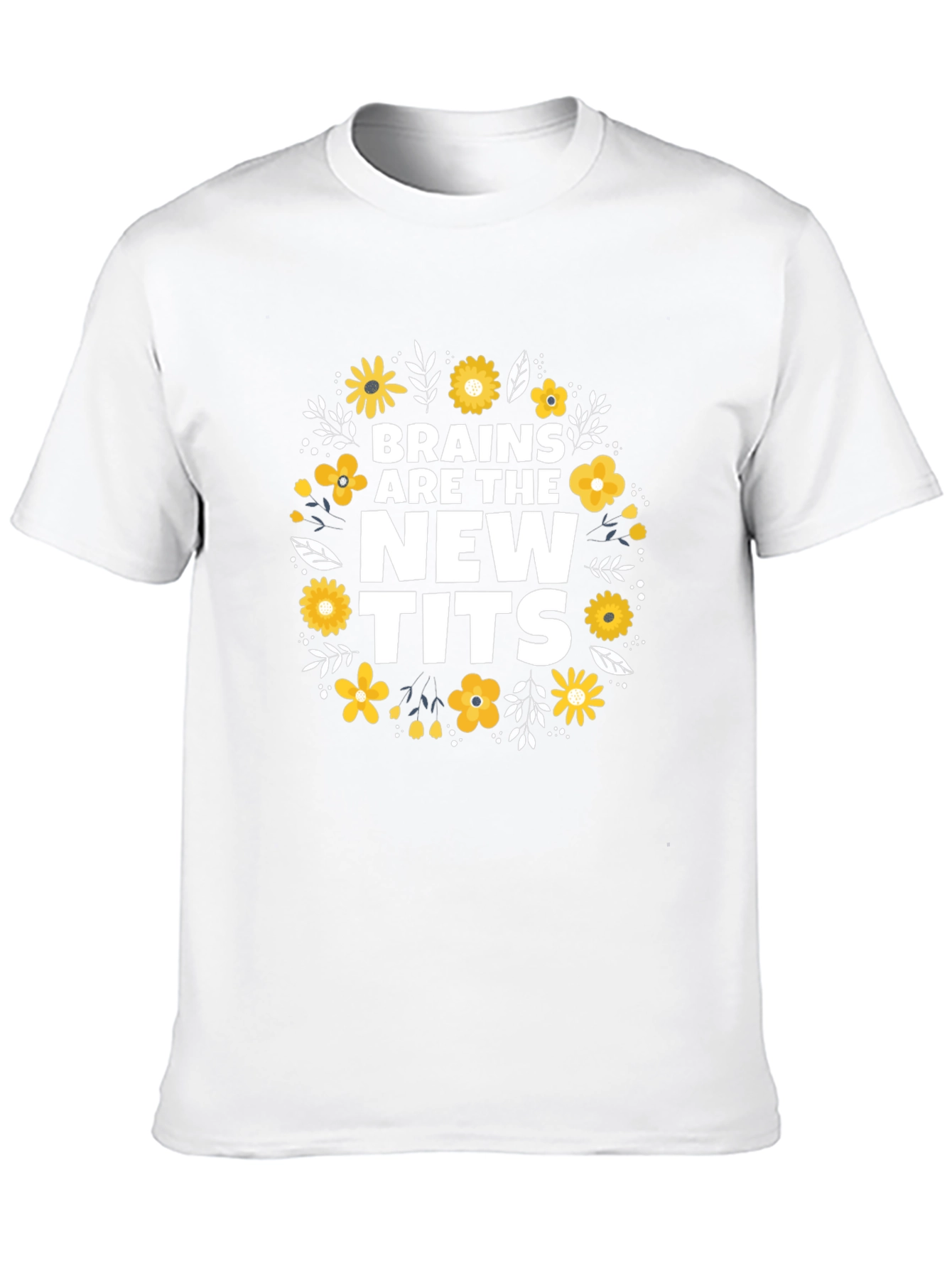 Brains Are The New Tits Graphic Tee