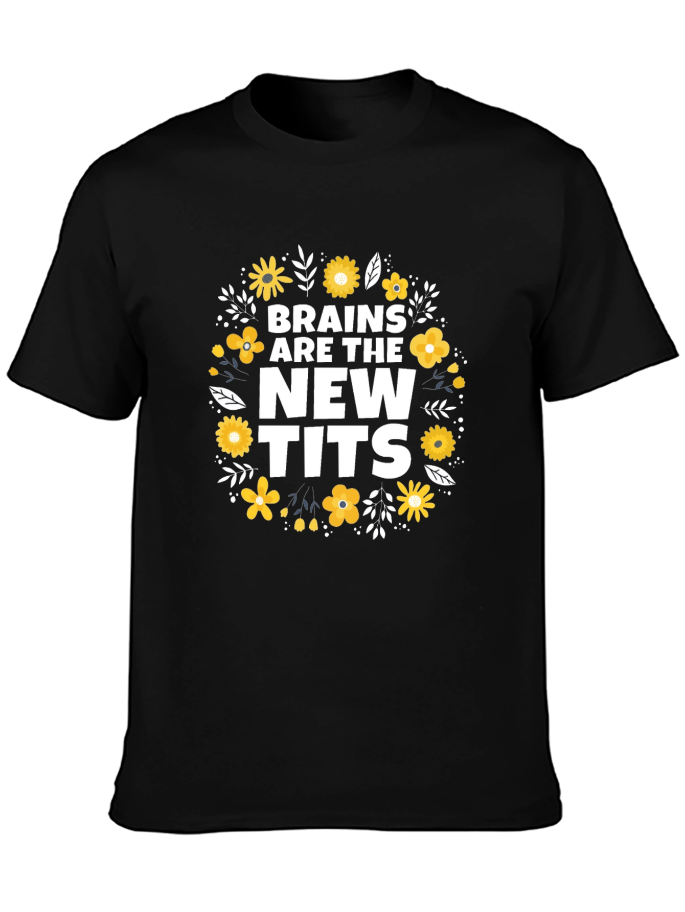 Brains Are The New Tits Graphic Tee