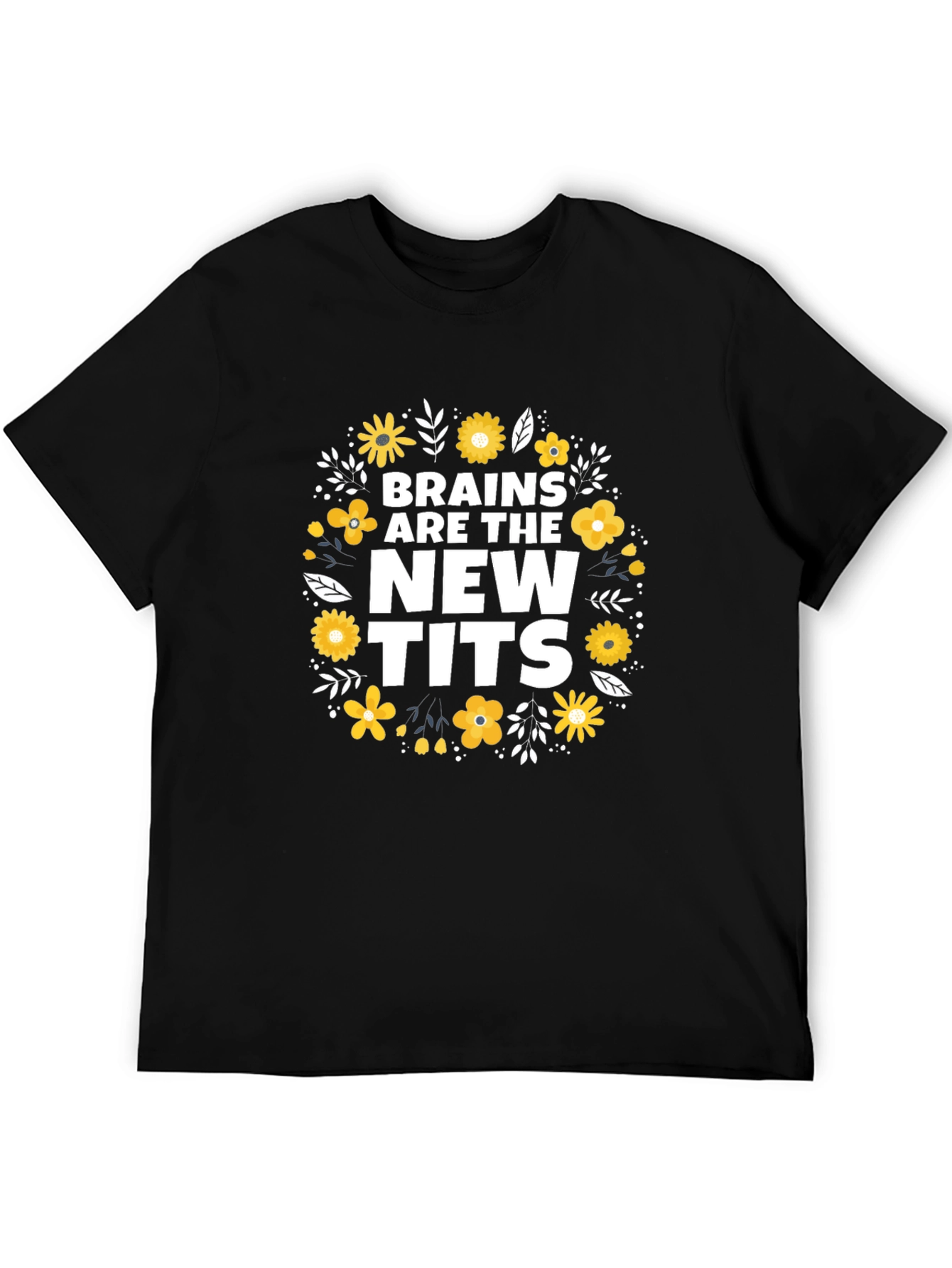 Brains Are The New Tits Graphic Tee