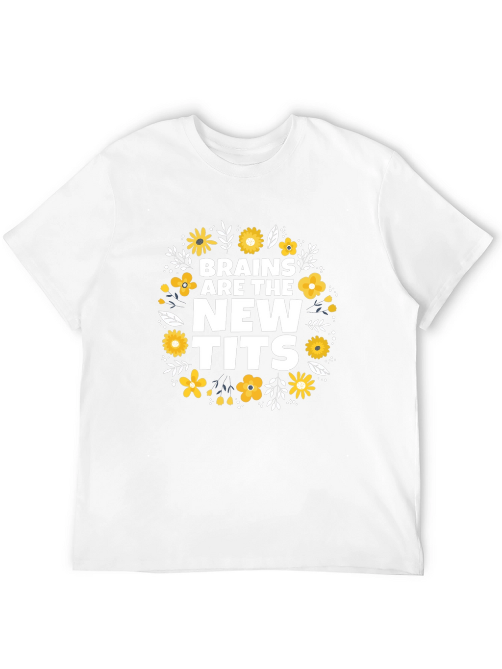 Brains Are The New Tits Graphic Tee