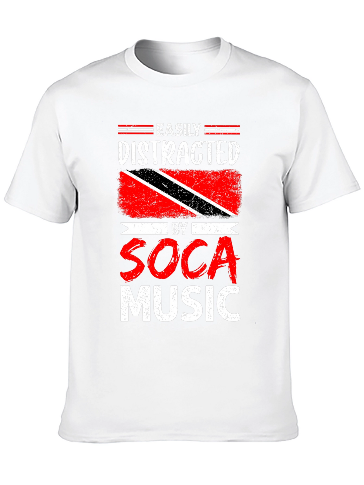 Easily Distracted by Soca Music T-Shirt
