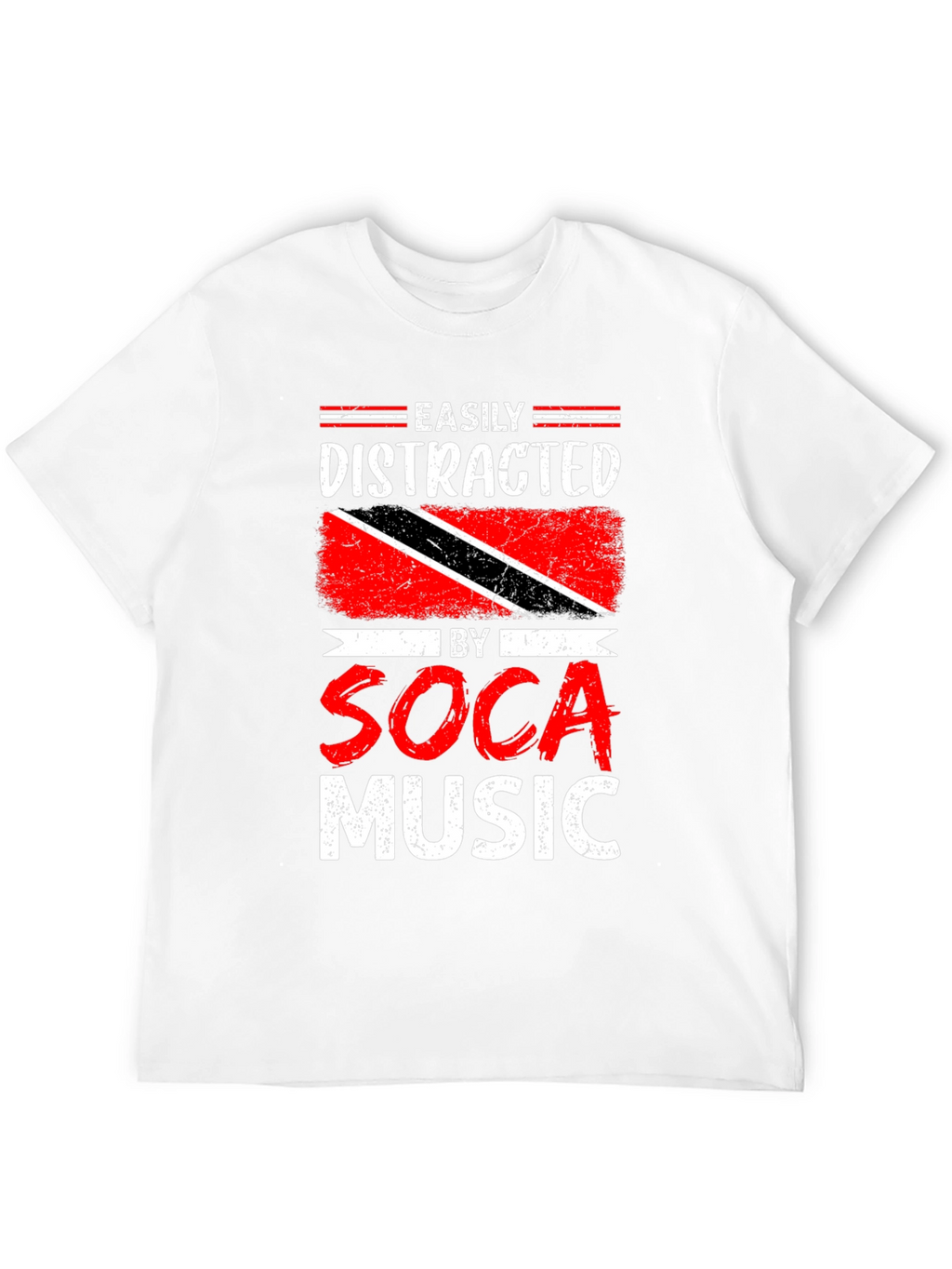 Easily Distracted by Soca Music T-Shirt