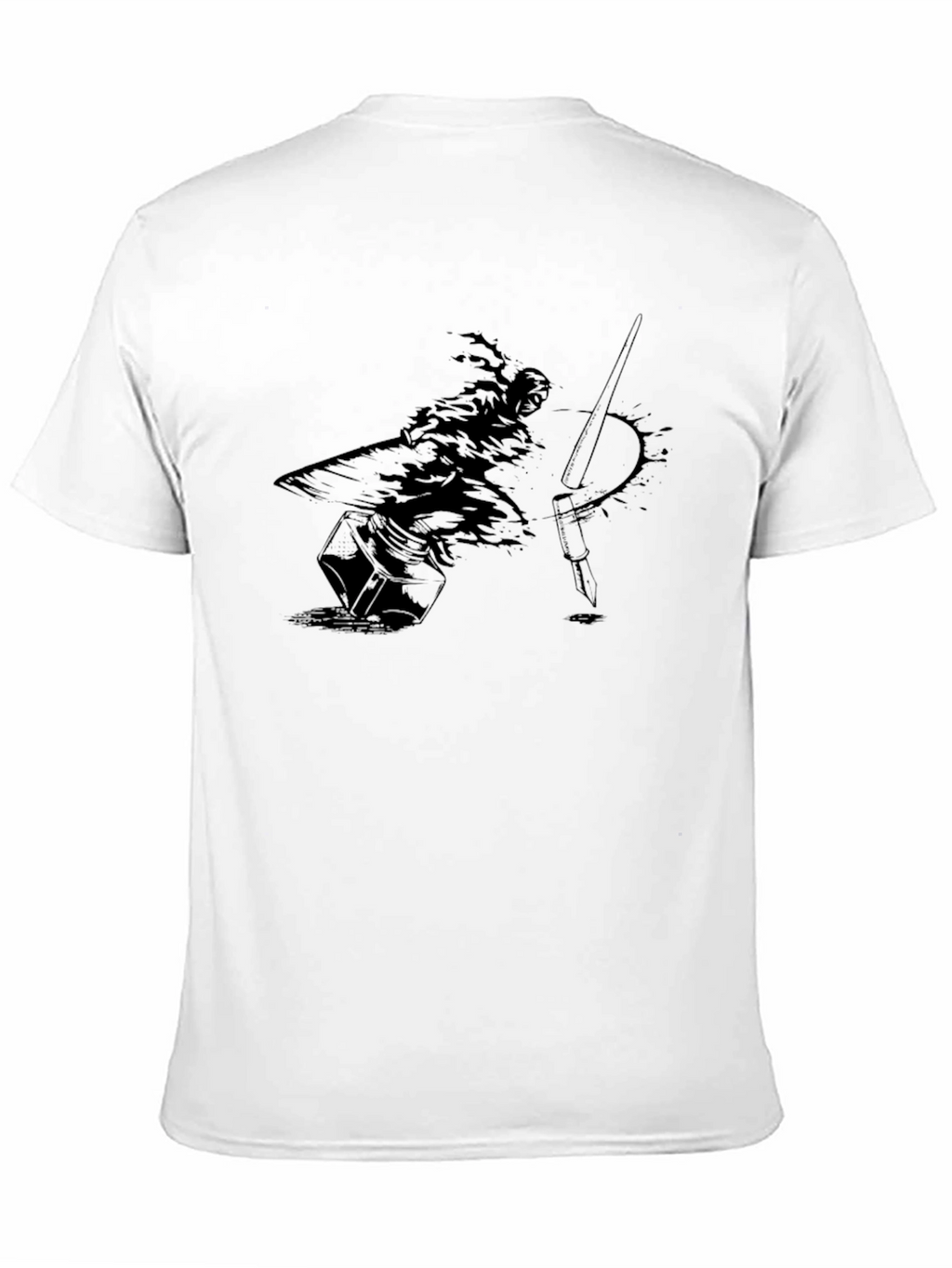 Ink Warrior Graphic Tee - Black