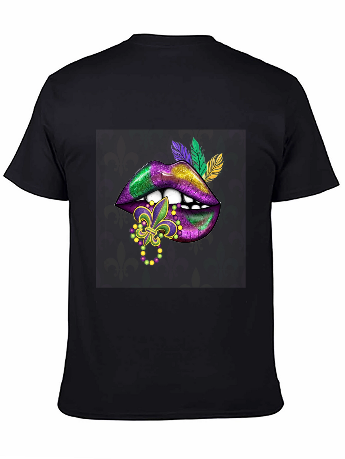 Mardi Gras Lips T-Shirt