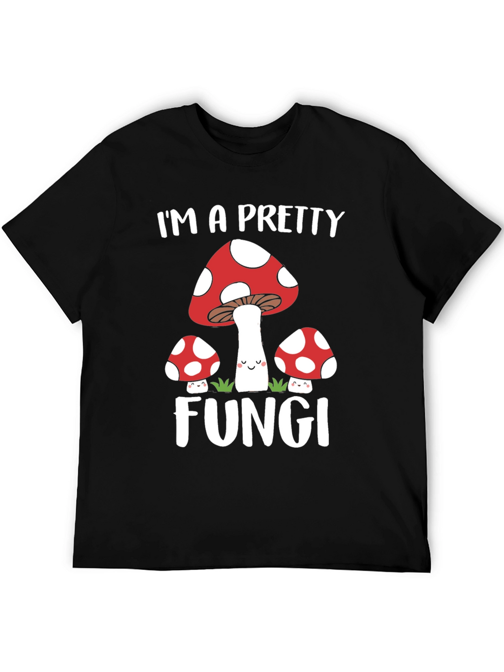 Pretty Fungi Graphic Tee - Unique Mushroom Design