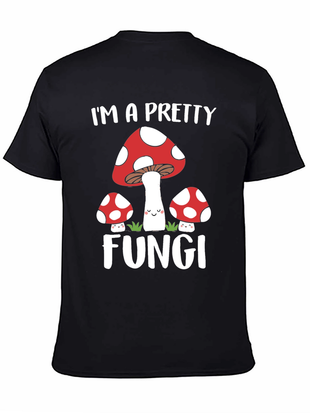 Pretty Fungi Graphic Tee - Unique Mushroom Design