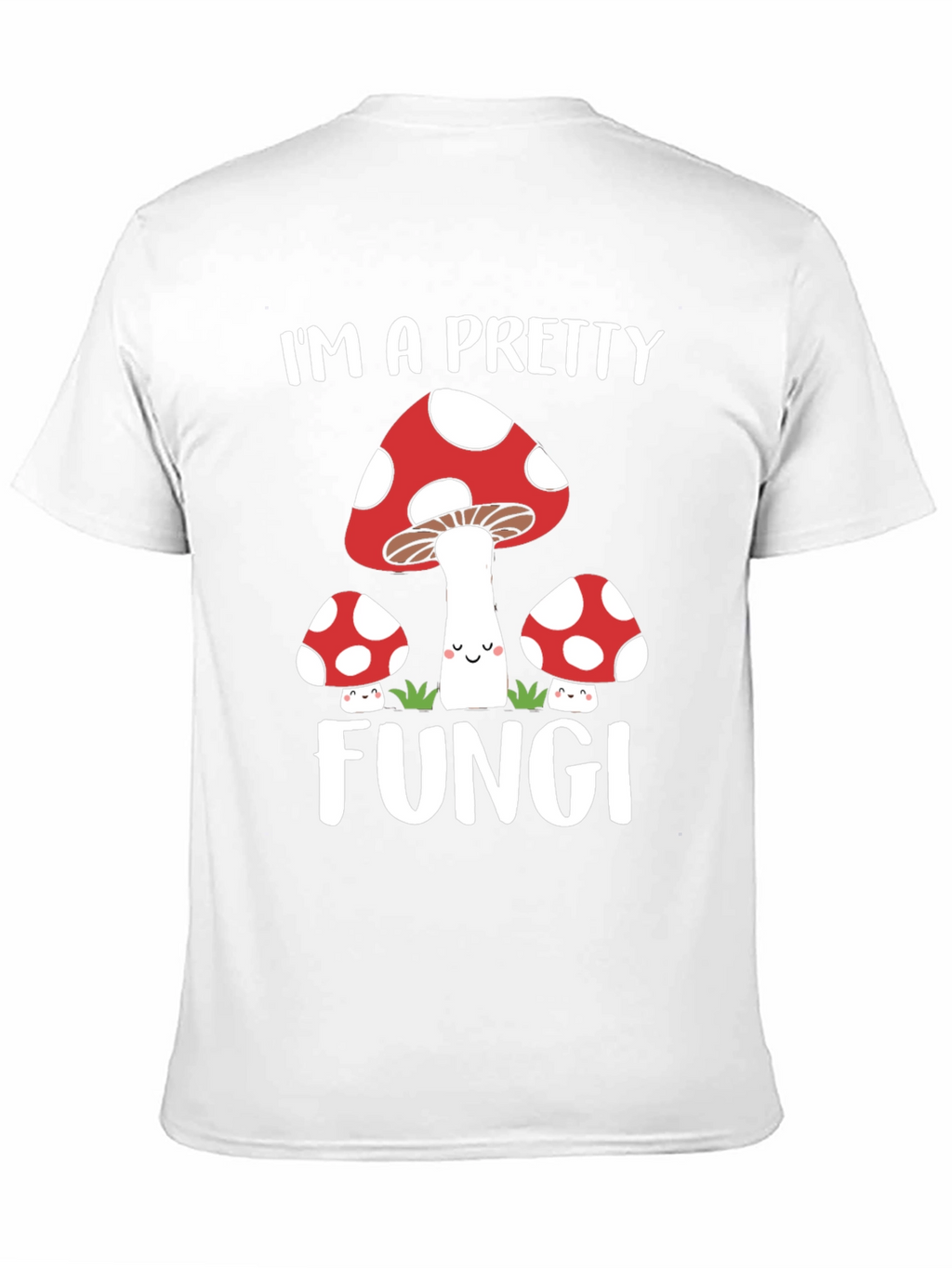 Pretty Fungi Graphic Tee - Unique Mushroom Design