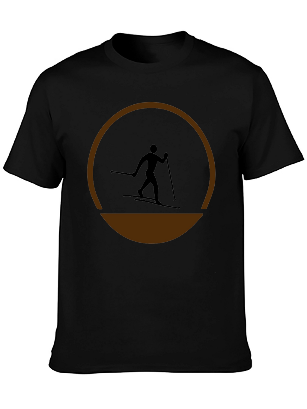 Ski Silhouette T-Shirt - Stylish Activewear