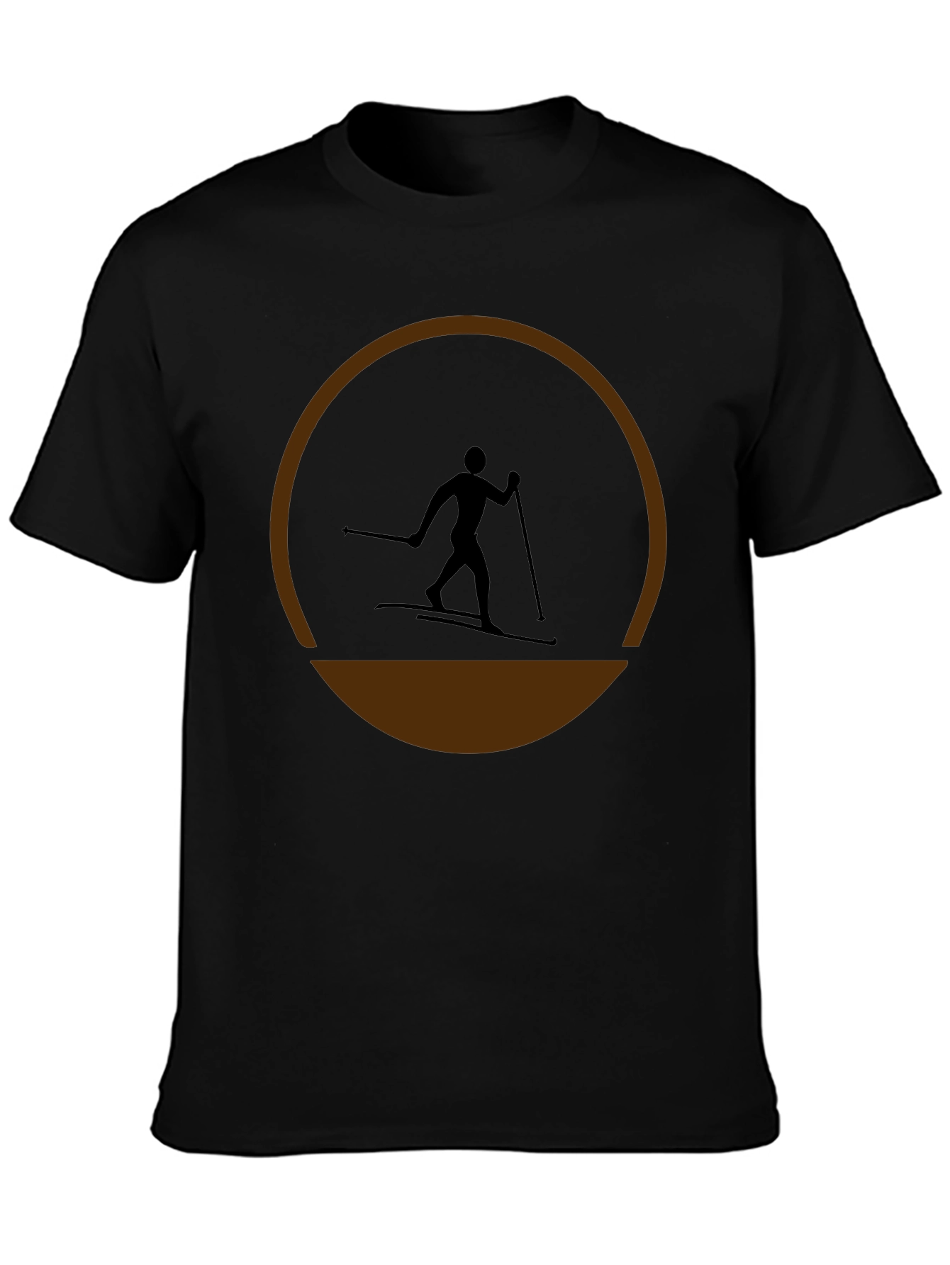 Ski Silhouette T-Shirt - Stylish Activewear