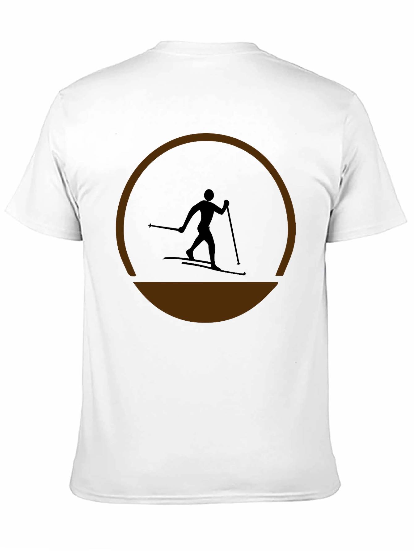 Ski Silhouette T-Shirt - Stylish Activewear