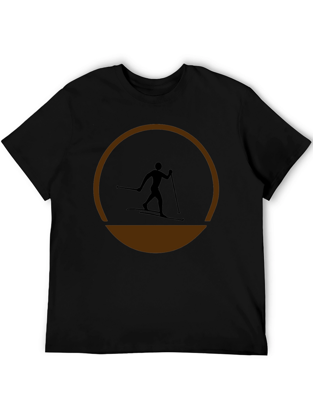 Ski Silhouette T-Shirt - Stylish Activewear