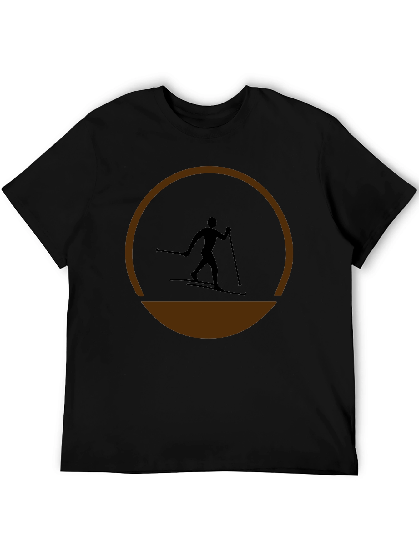 Ski Silhouette T-Shirt - Stylish Activewear