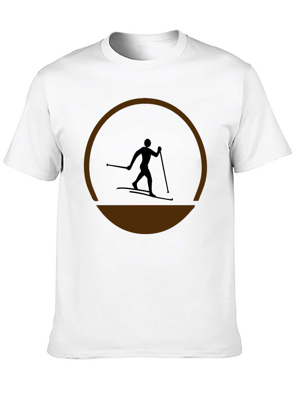 Ski Silhouette T-Shirt - Stylish Activewear