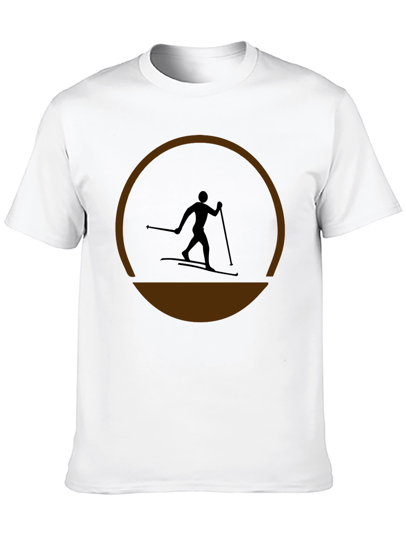 Ski Silhouette T-Shirt - Stylish Activewear