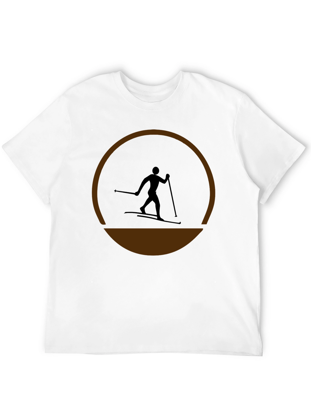 Ski Silhouette T-Shirt - Stylish Activewear
