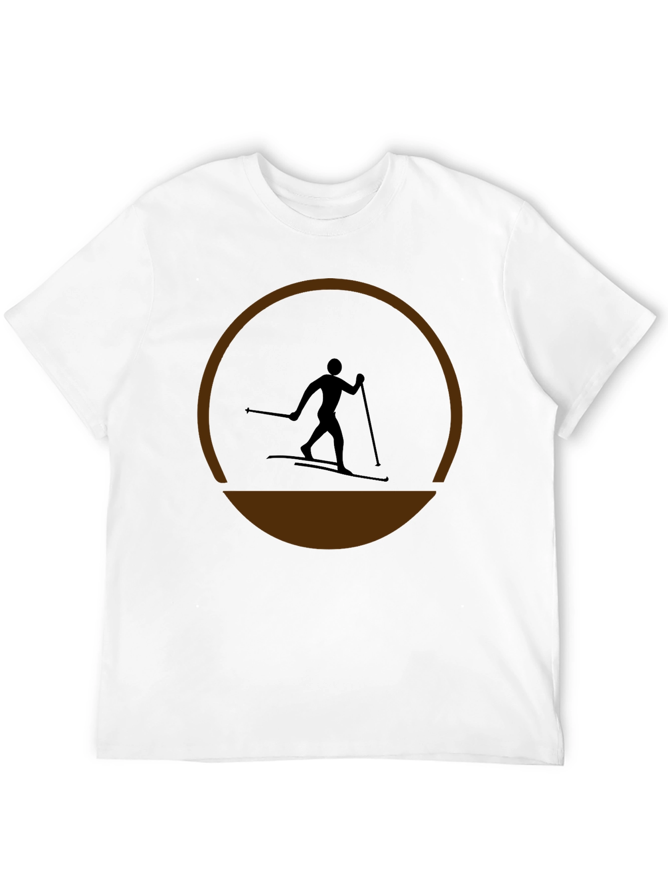 Ski Silhouette T-Shirt - Stylish Activewear