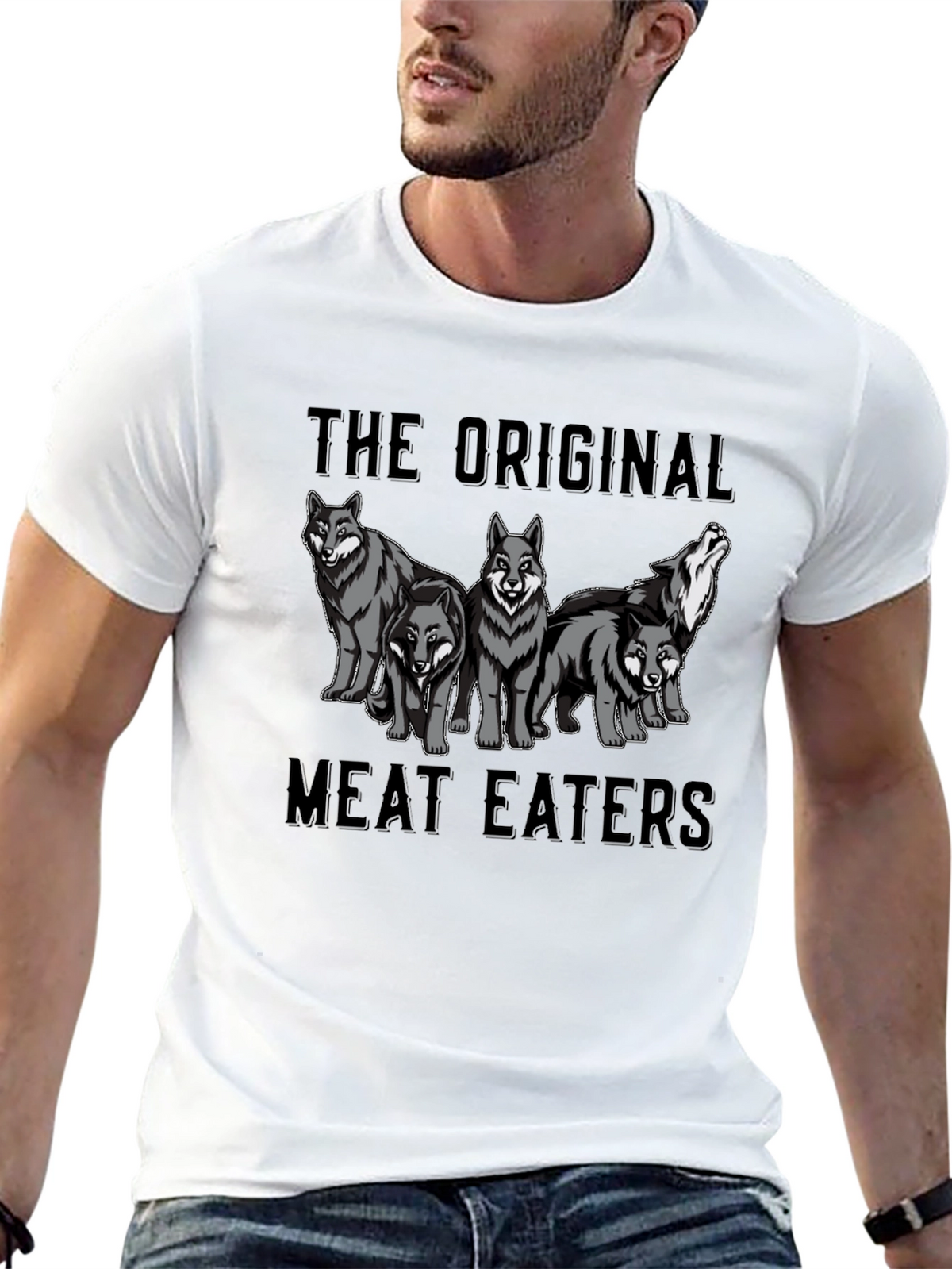 The Original Meat Eaters Wolf Pack Graphic T-Shirt
