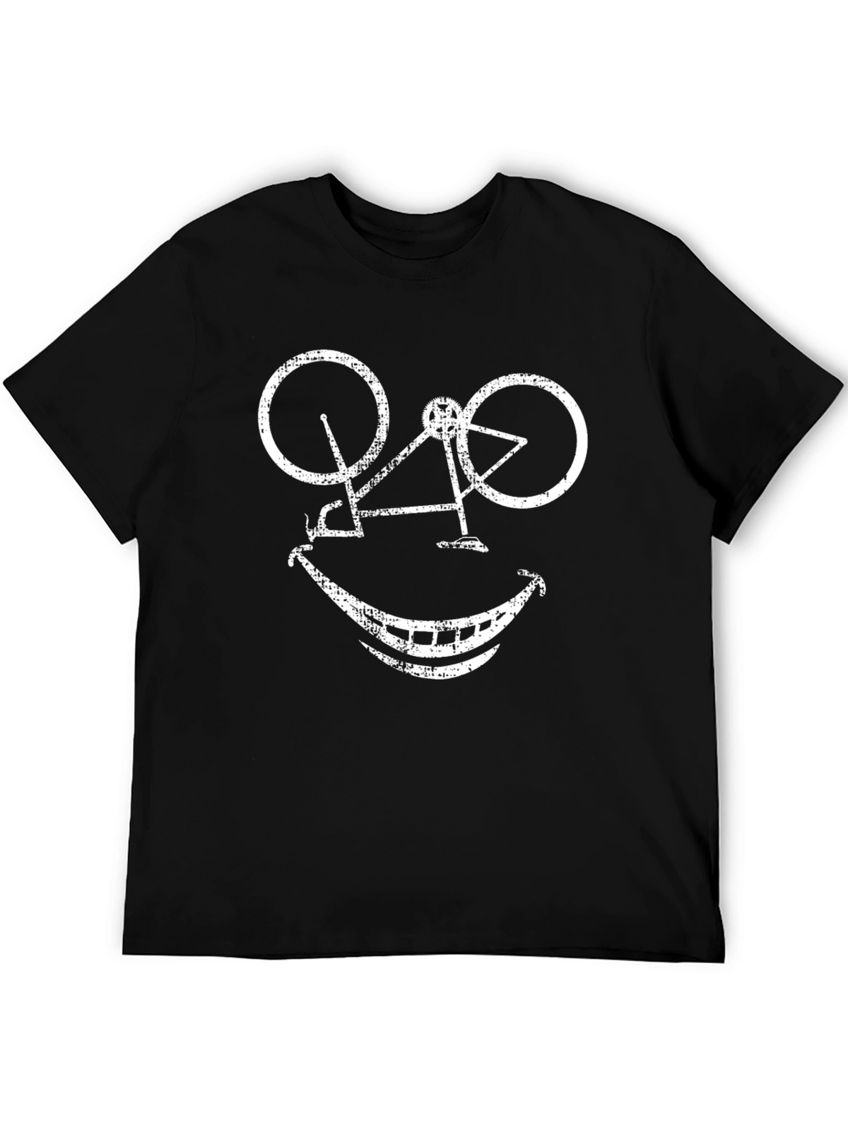 Bike Smile Graphic T-Shirt - Casual Wear