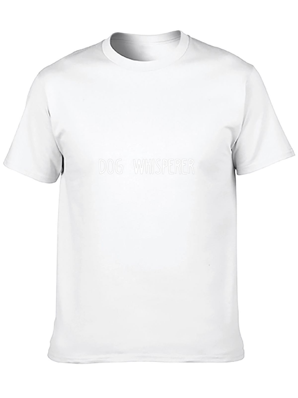 Dog Whisperer Graphic Tee - Black