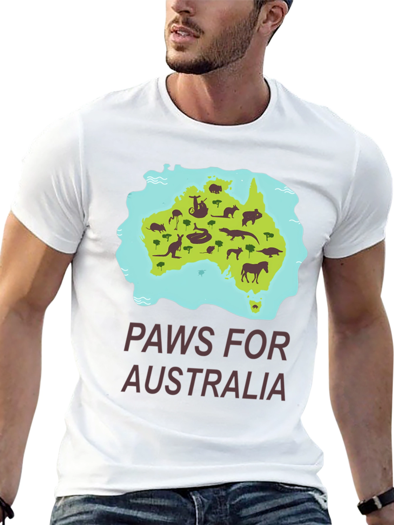 Paws for Australia Graphic Tee