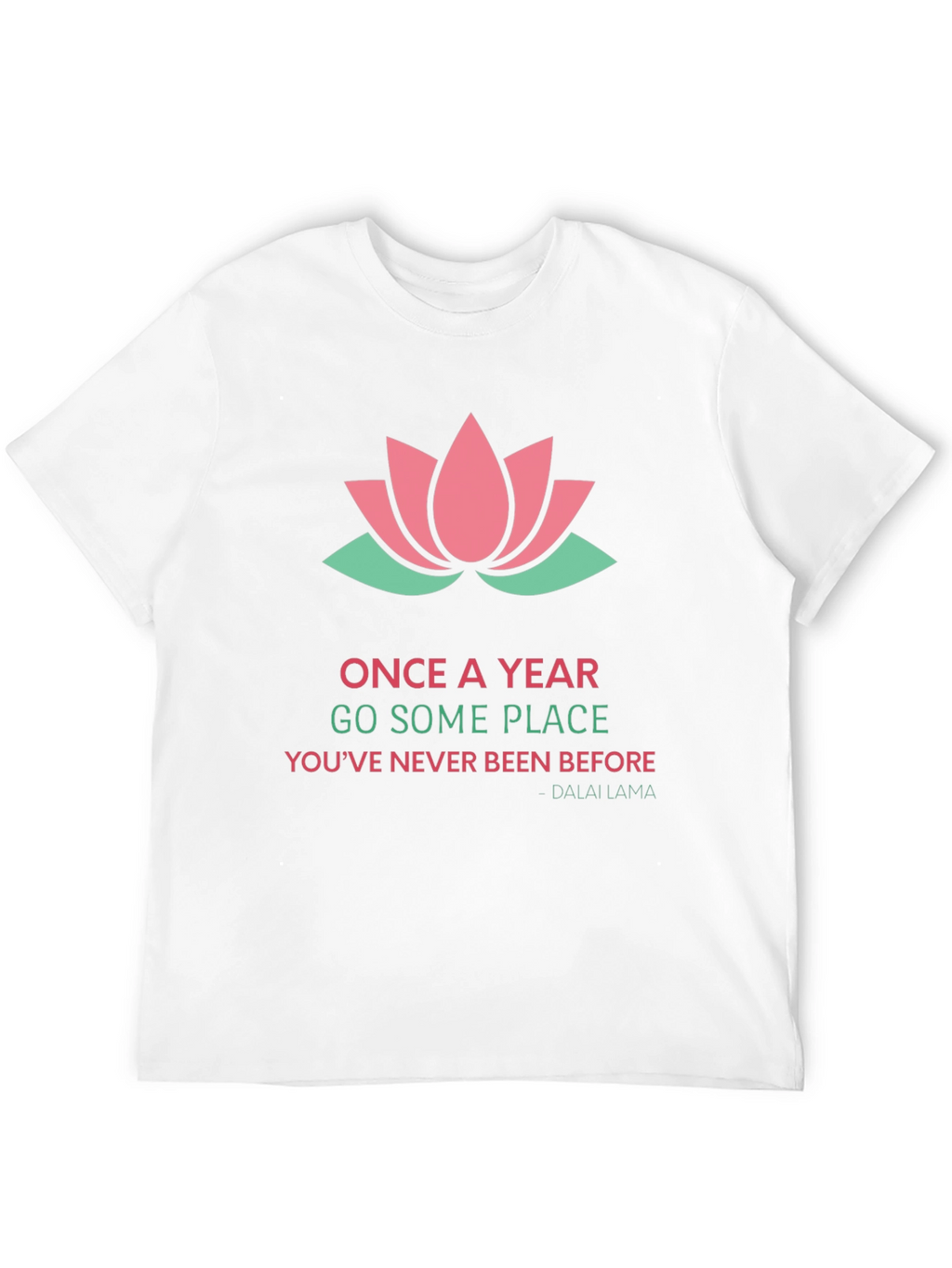 Inspirational Lotus Graphic Tee
