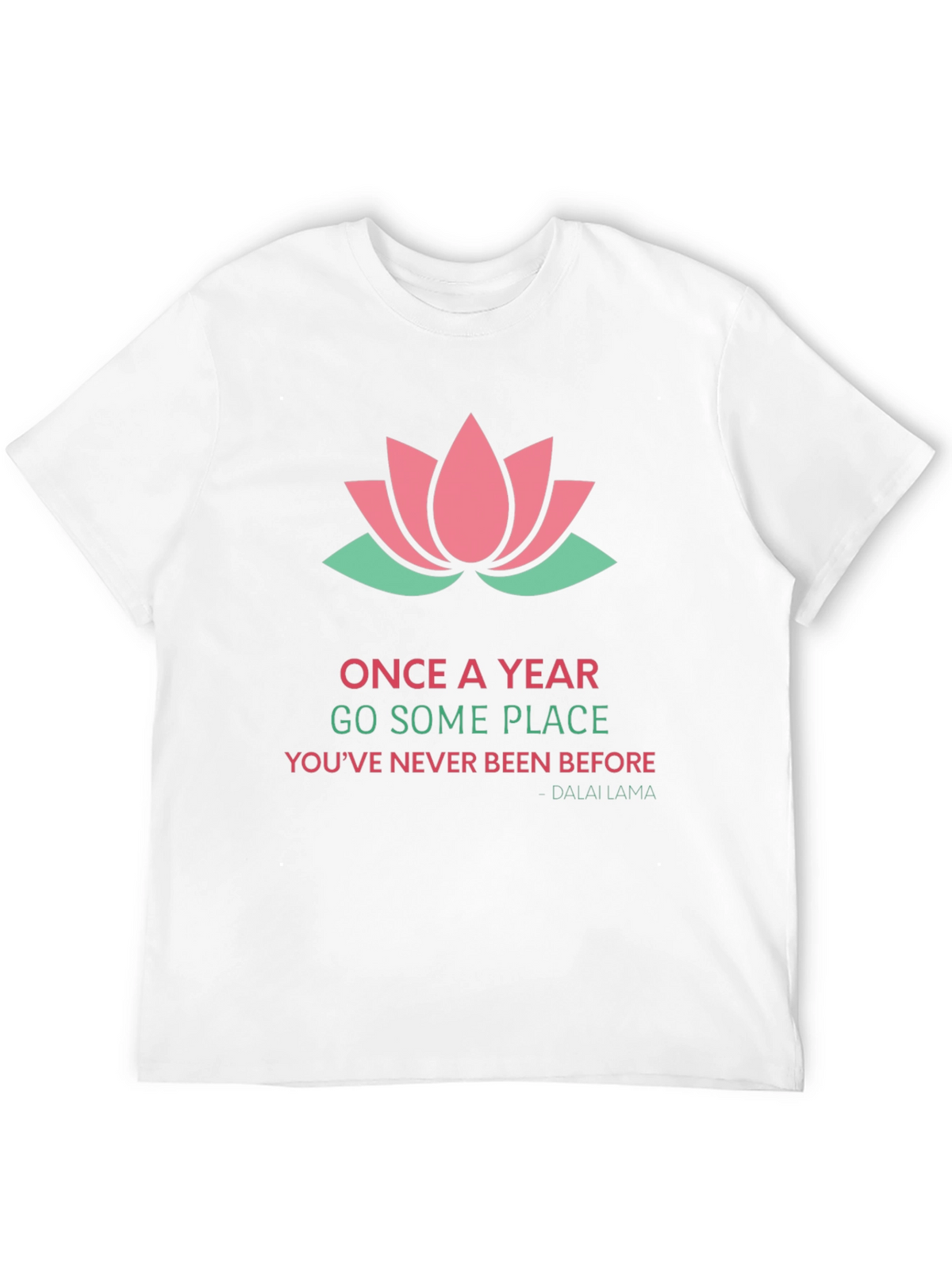 Inspirational Lotus Graphic Tee