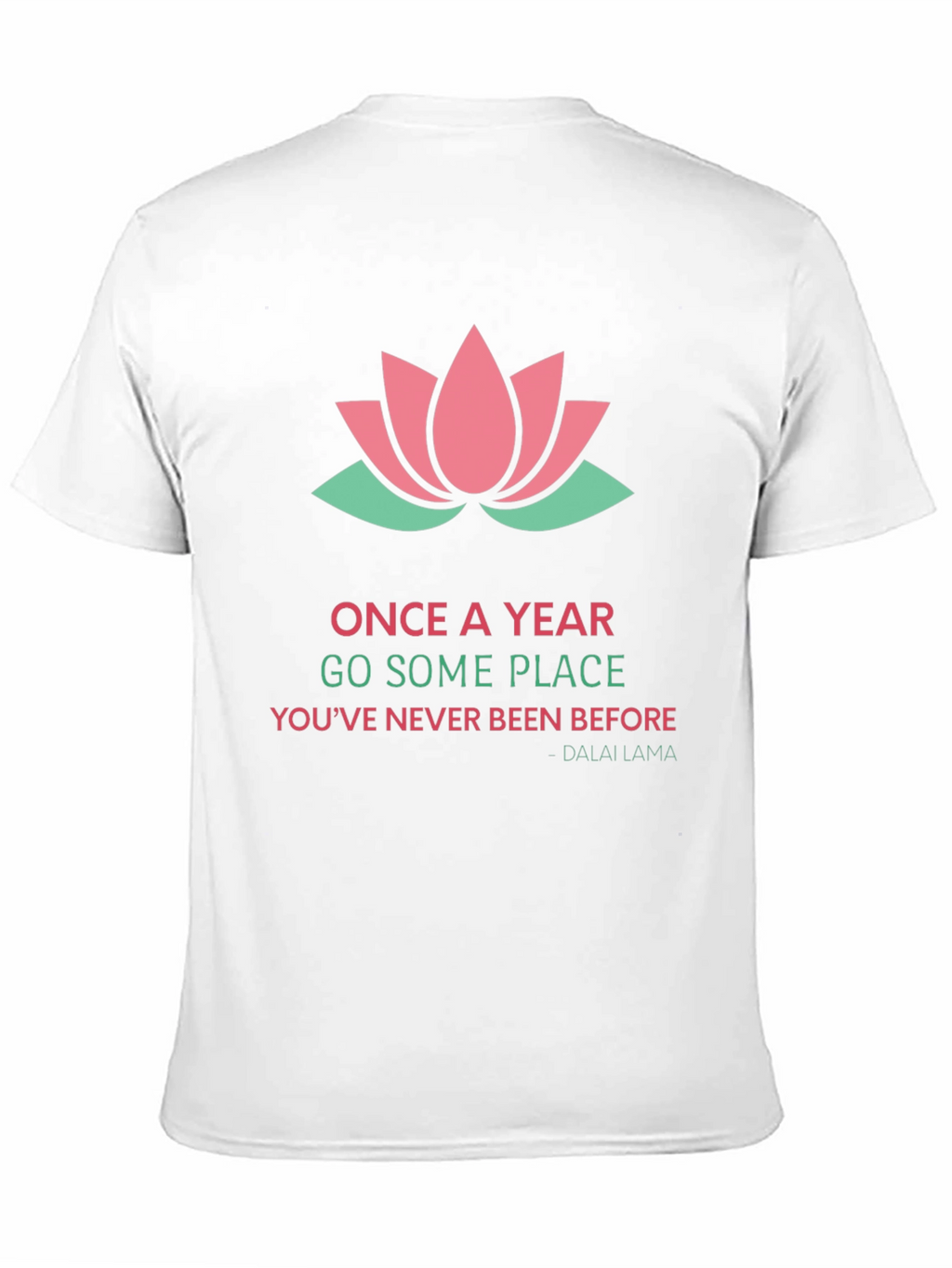 Inspirational Lotus Graphic Tee