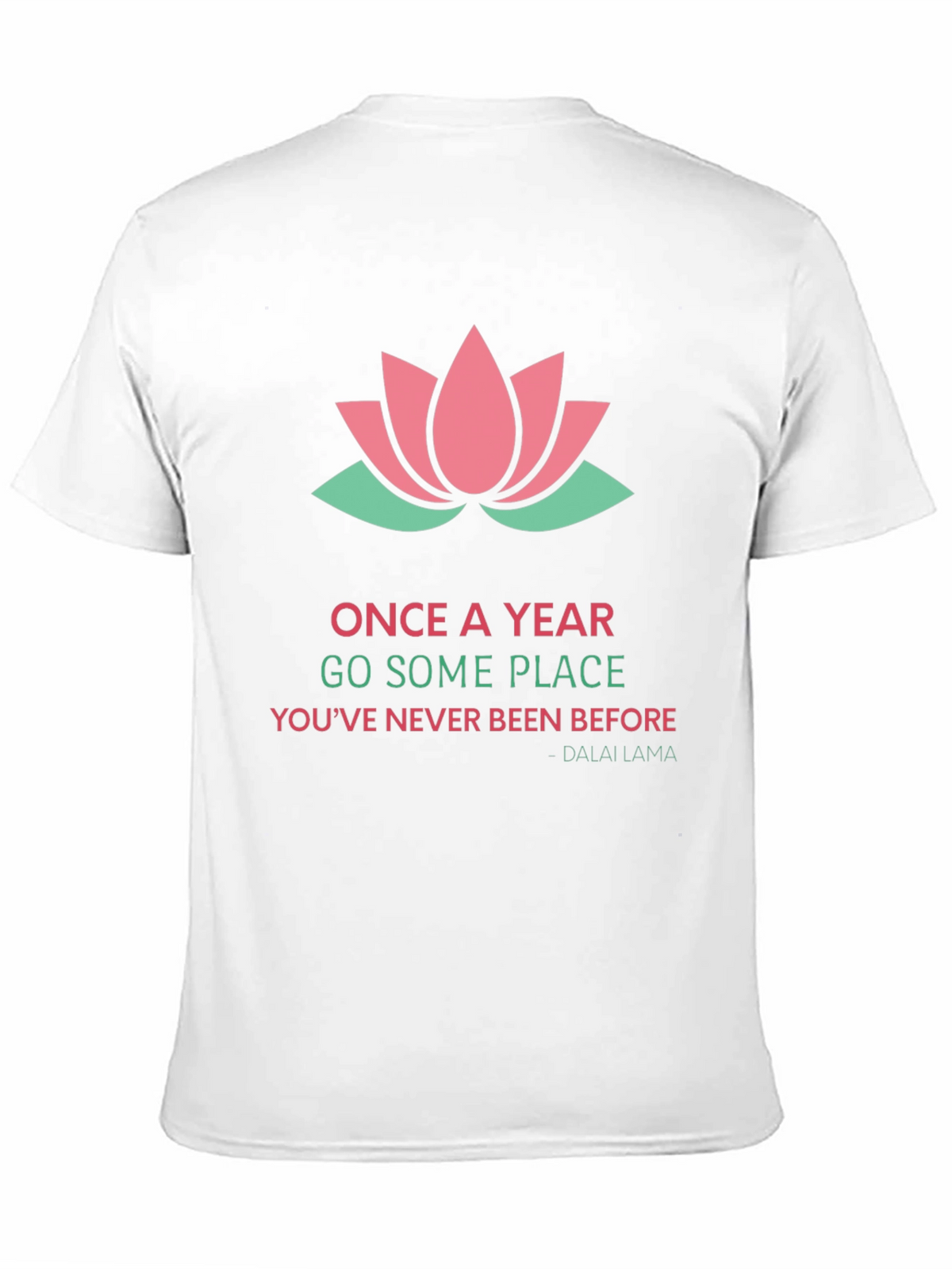 Inspirational Lotus Graphic Tee