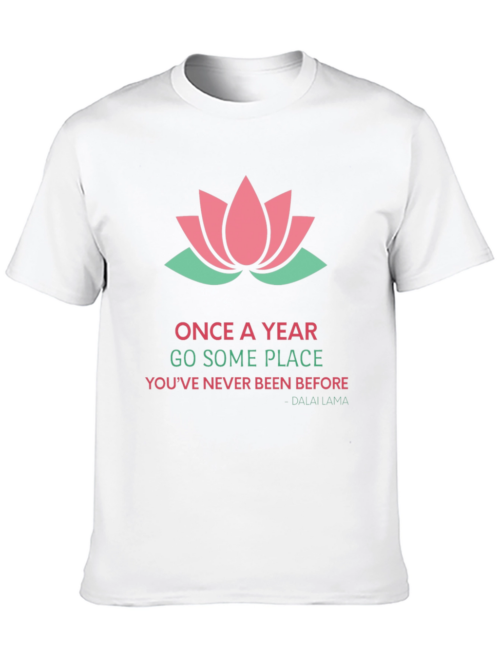 Inspirational Lotus Graphic Tee