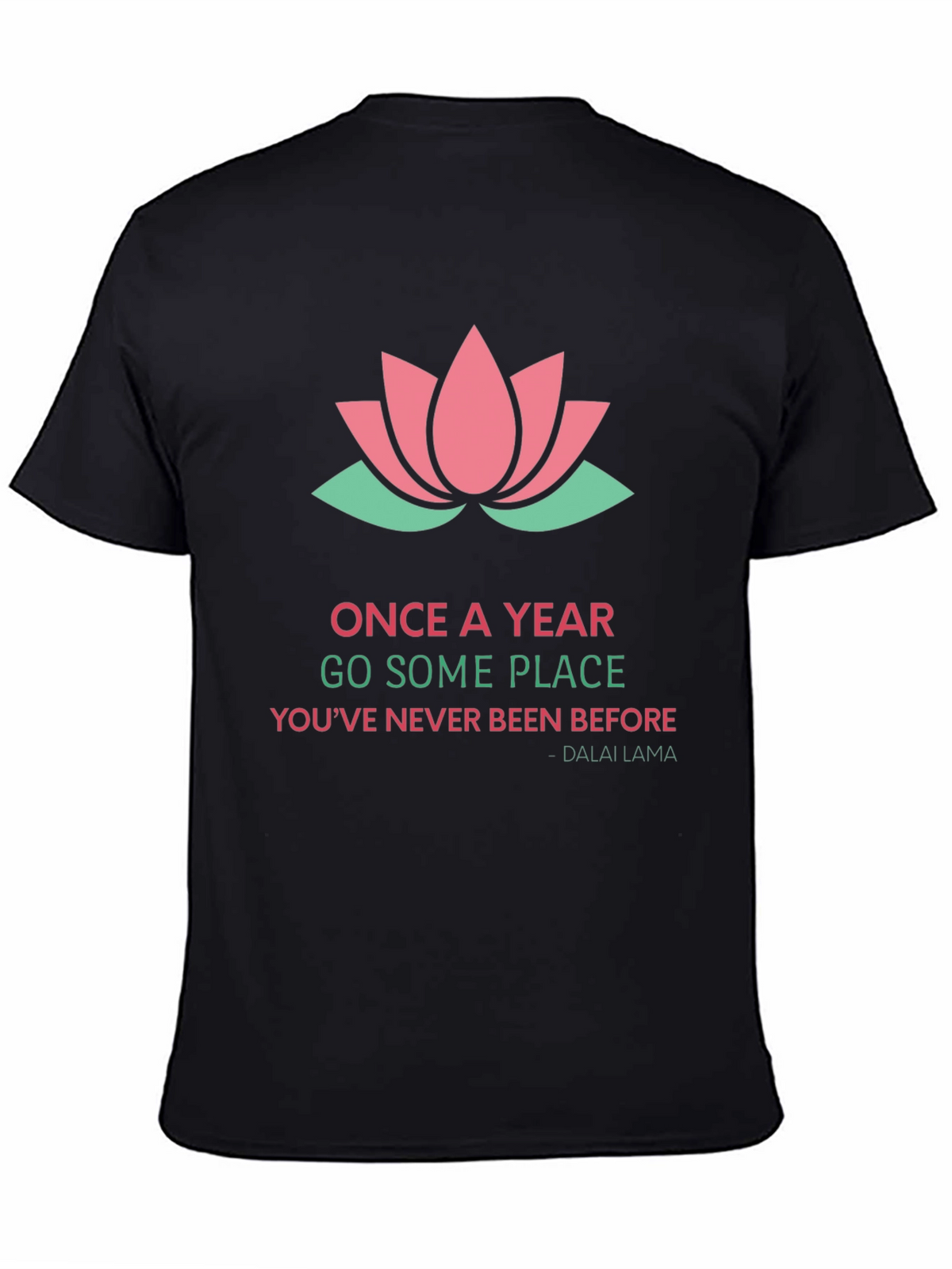 Inspirational Lotus Graphic Tee