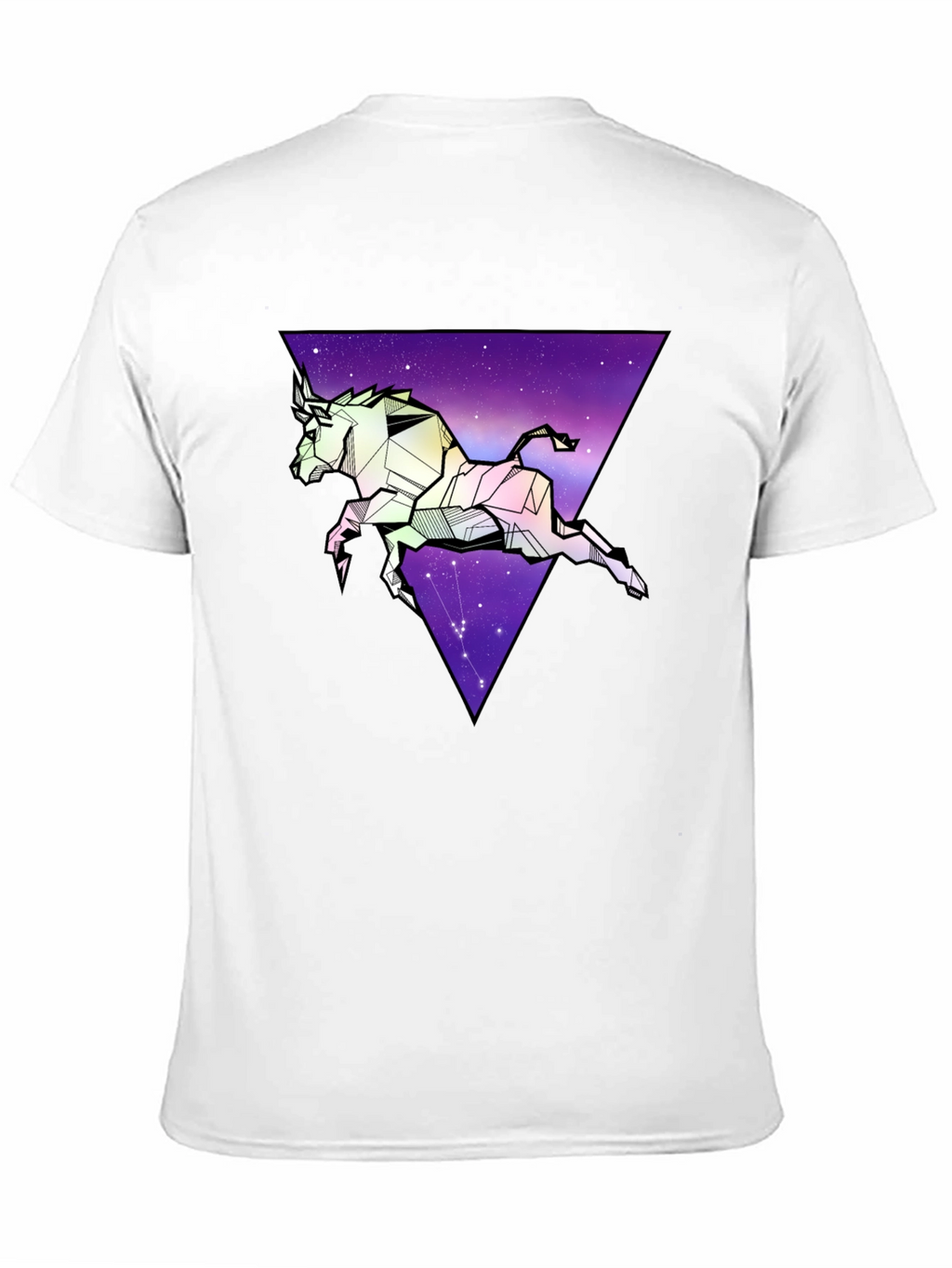Geometric Taurus Graphic Tee - Zodiac Star Sign