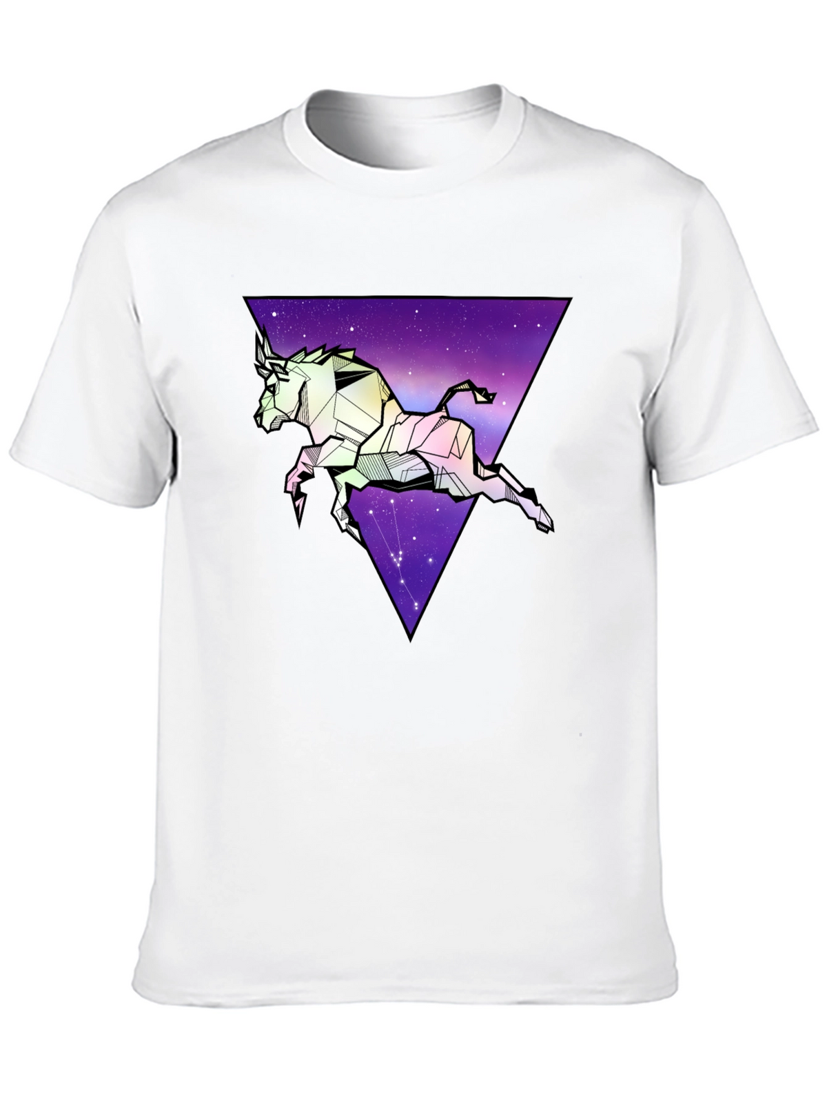 Geometric Taurus Graphic Tee - Zodiac Star Sign