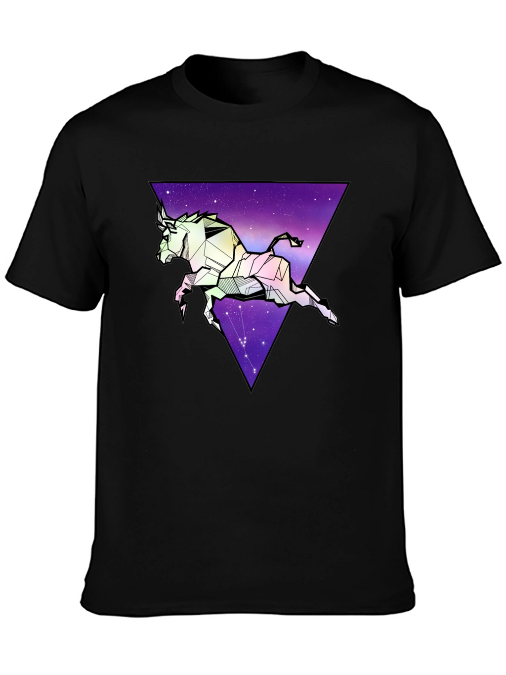 Geometric Taurus Graphic Tee - Zodiac Star Sign