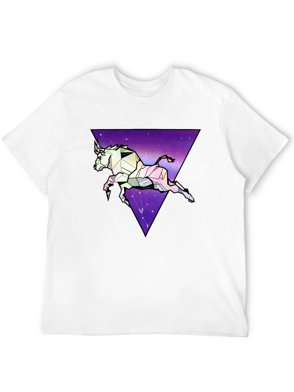 Geometric Taurus Graphic Tee - Zodiac Star Sign