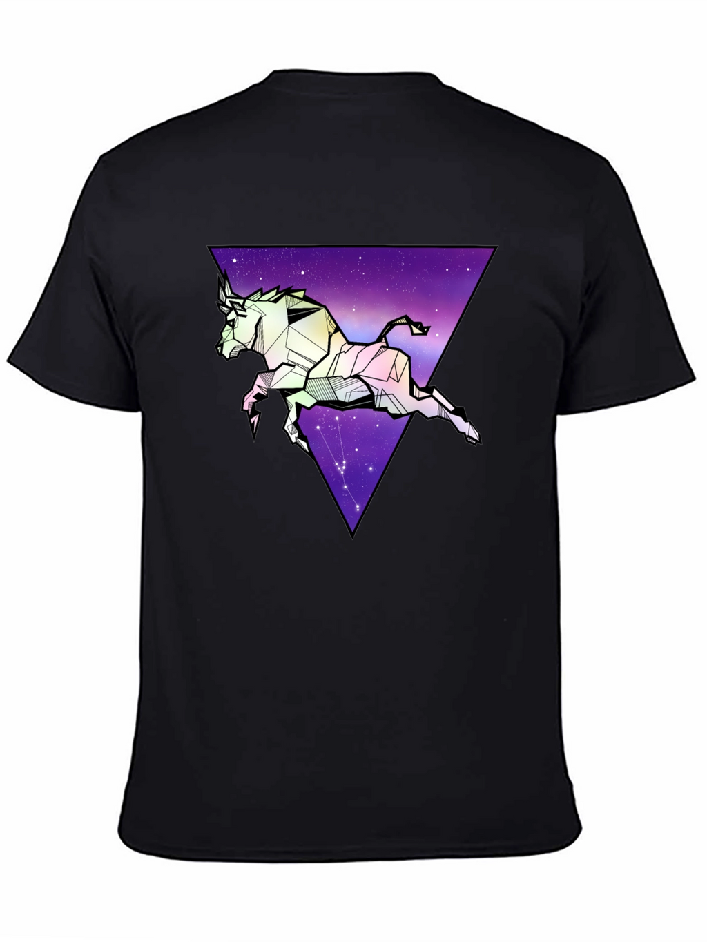 Geometric Taurus Graphic Tee - Zodiac Star Sign