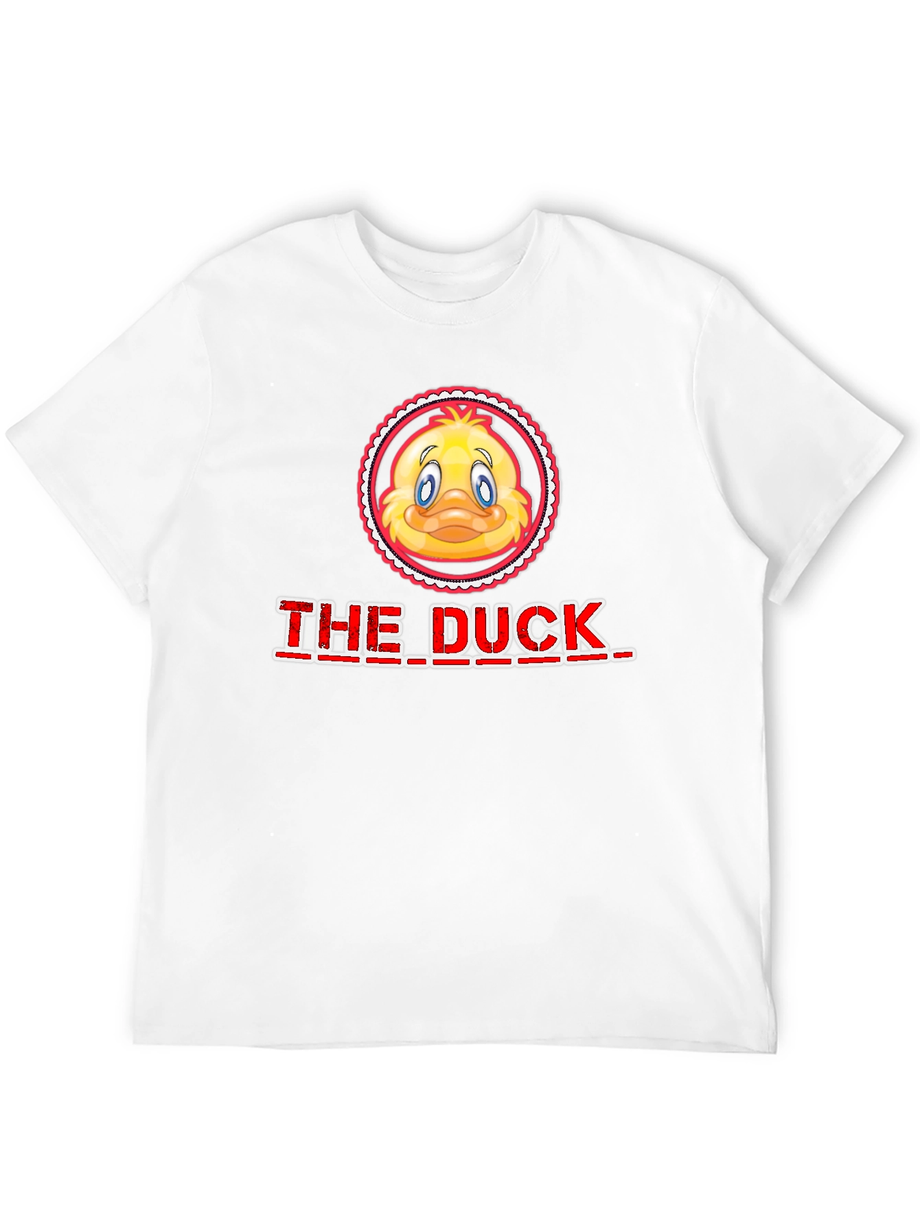 The Duck Graphic T-Shirt - Black Cotton Tee