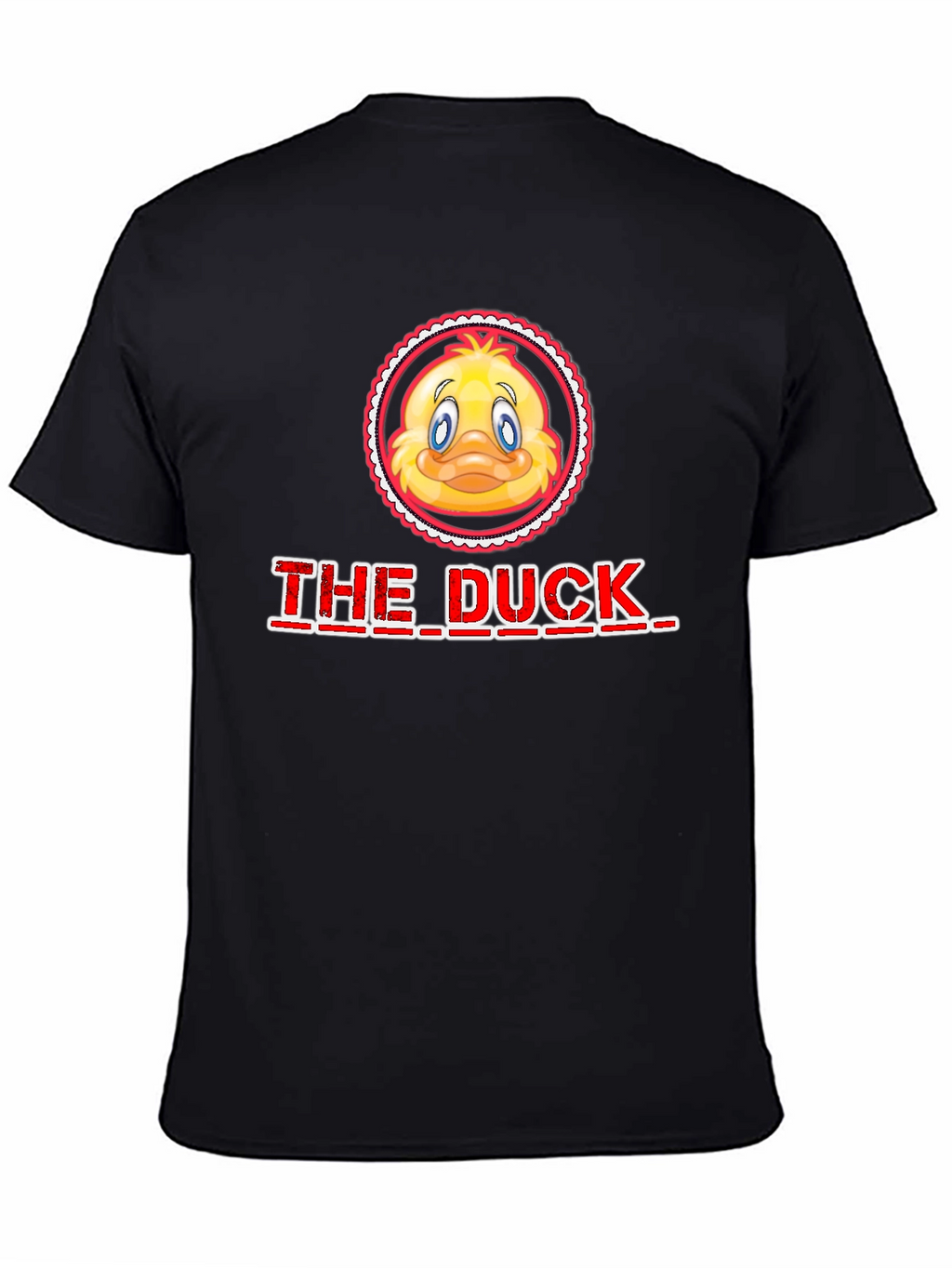The Duck Graphic T-Shirt - Black Cotton Tee