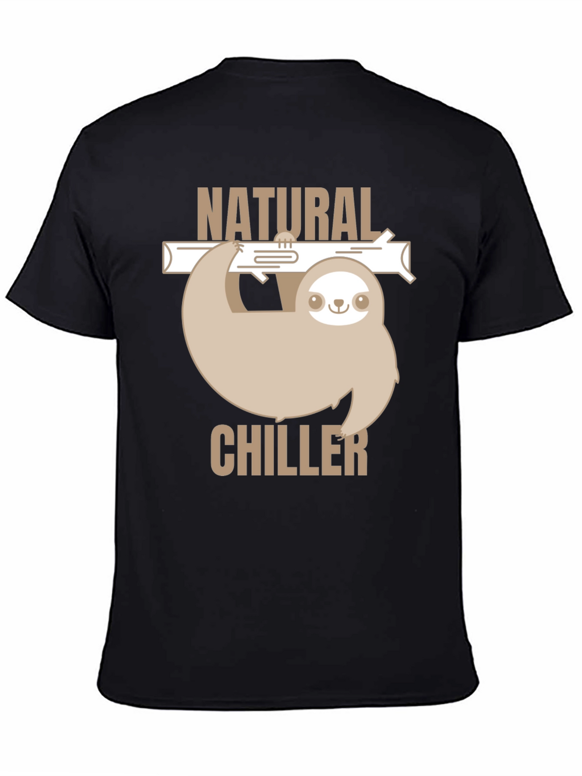 Natural Chiller Sloth Graphic Tee