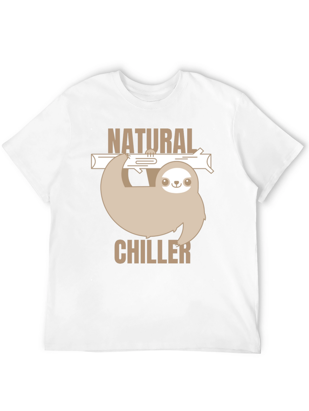 Natural Chiller Sloth Graphic Tee