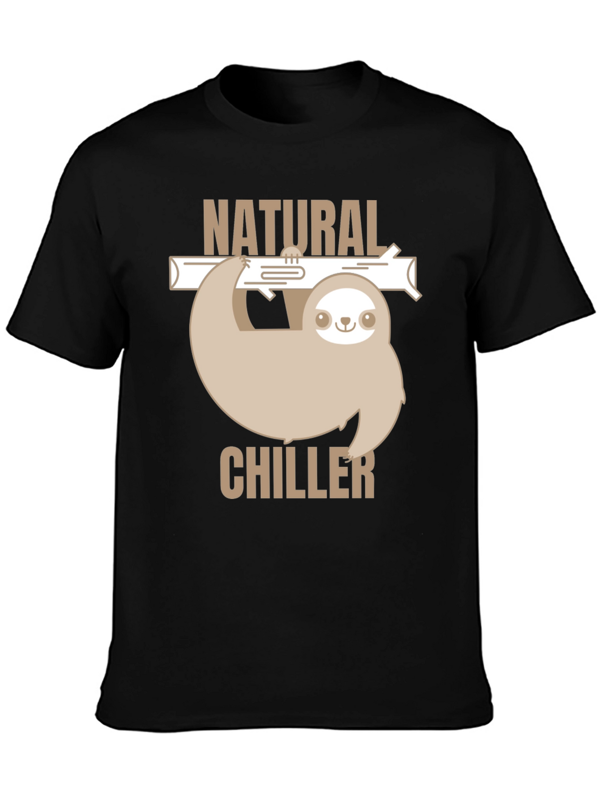 Natural Chiller Sloth Graphic Tee