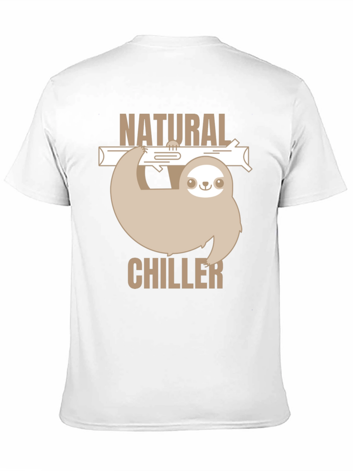 Natural Chiller Sloth Graphic Tee